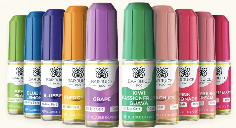 Bar Juice 5000 Nic Salts Ipswich Vapes Bar Juice 5000 Nic Salts Ipswich Vapes