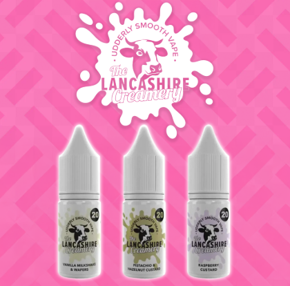Lancashire Creamery Nic Salts