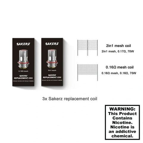 Horizontech Sakerz Mesh Coils